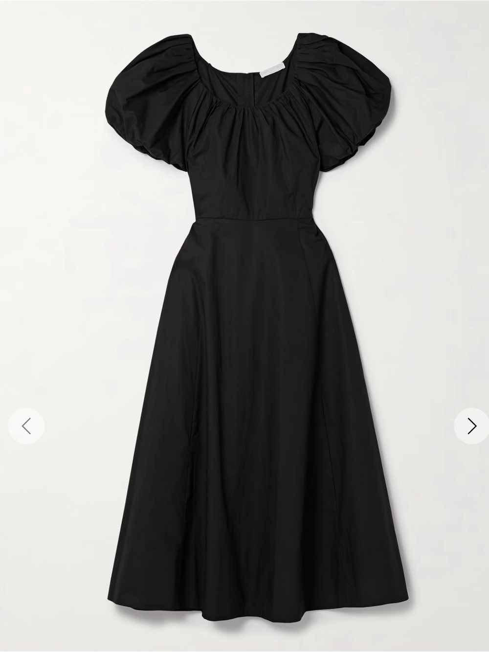 Ulla Johnson Imara gathered poplin dress